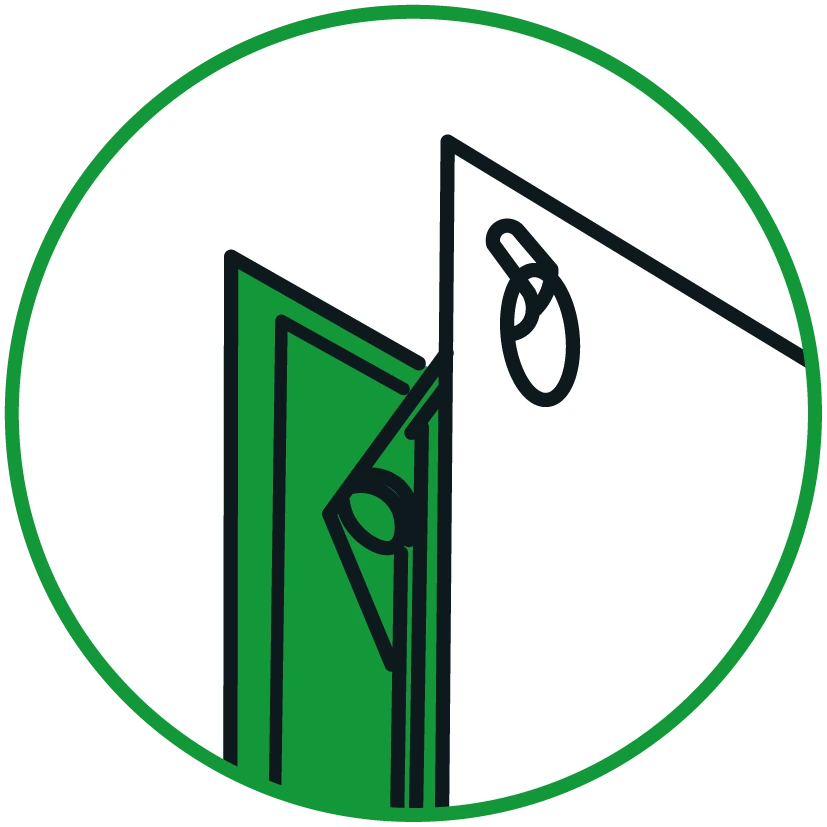 Blinde kader Icon Opticom