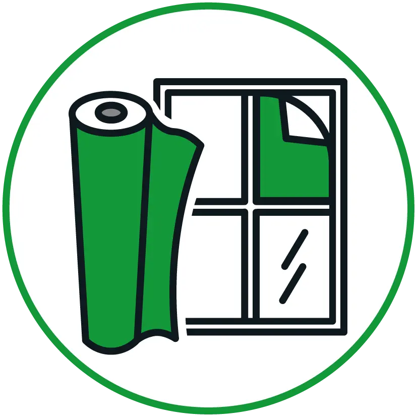 Icons Raamfolie Opticom