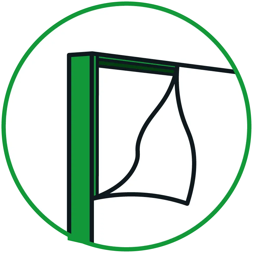 Textielframes Icon Opticom