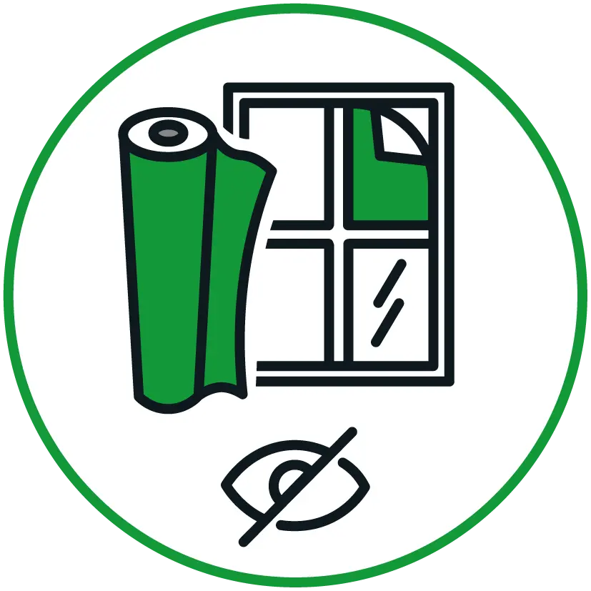 Zandstraalfoolie Icon Opticom